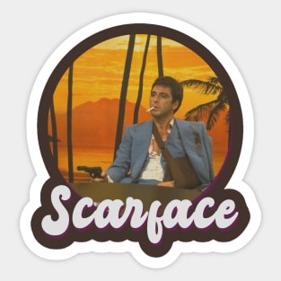 Scarface Tony Montana Sticker